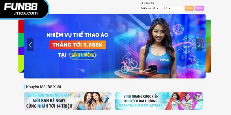 Nạp Tiền Rút Tiền Fun88 3 Quá trình giao dịch diễn ra miễn phí từ A đến Z
