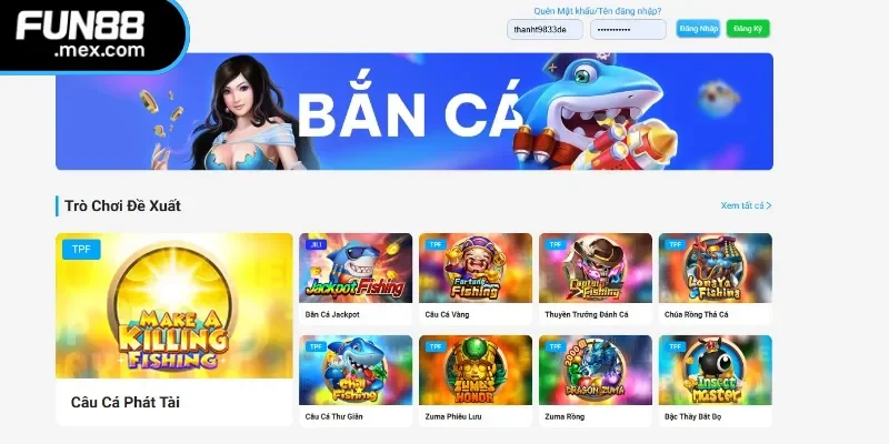 Đăng Ký Đăng Nhập Fun88 3 Thỏa sức chơi game dễ dàng tại web không hạn chế